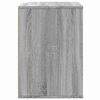 vidaXL atvilktņu skapītis, pelēka koka, 80x41x58 cm, inženierijas koks