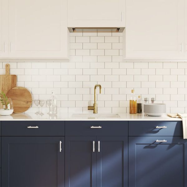 vidaXL skapja rokturi, 20 gab., sudraba, 64 mm, nerūsējo&scaron;ais tērauds