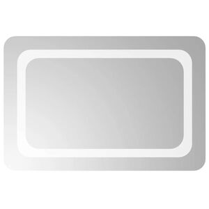 vidaXL vannasistabas spogulis ar LED, 60x40 cm
