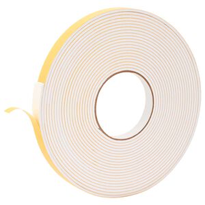 vidaXL Pa&scaron;līpo&scaron;a putas lente Balts 10mm x 10m CR putuplasts