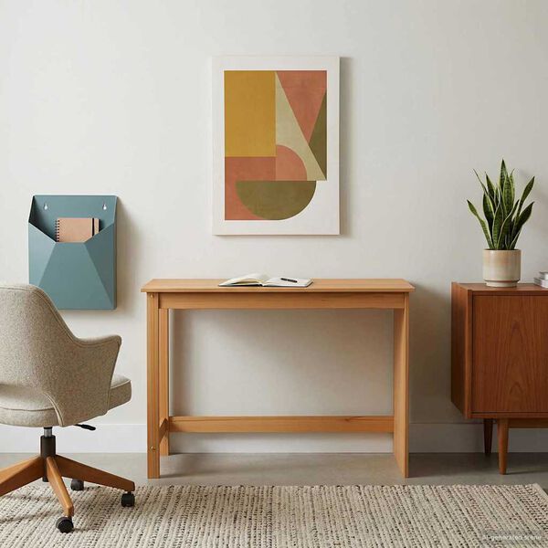 vidaXL Galds Medus brūns 112 x 50 x 75 cm Cieta priede