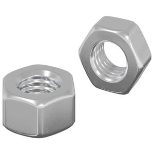 vidaXL Se&scaron;stūra kastaņu uzgriežņi 2 pcs Sudraba m8 Metāls