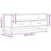 vidaXL TV skapītis 100x34,5x40 cm inženierijas koks metāls