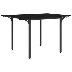 vidaXL Izple&scaron;amais ēdamgalds 120 x 81,5 x 75 cm Inženierijas koks