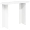 vidaXL Konsoles galds Balts 100 x 39,5 x 75 cm Inženierijas koks