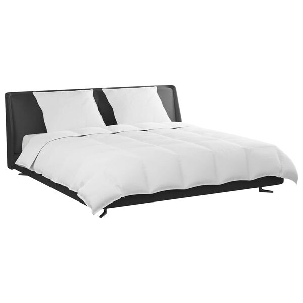 vidaXL Segas komplekts ar spilvenu 3 pcs Balts Dūnu spalva