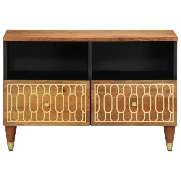 vidaXL TV skapītis, 70x33x46 cm, mango masīvkoks