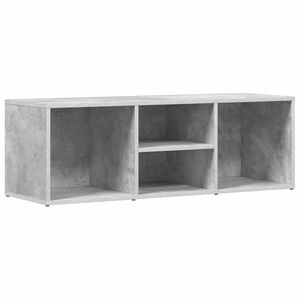 vidaXL apavu uzglabā&scaron;anas sols, pelēks, 102x35x35cm, inženierijas koks