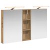 vidaXL Vannas istabas skapju komplekts 3 pcs 100 x 10,5 x 60,5 cm