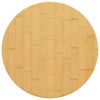 vidaXL galda virsma, &Oslash;50x1,5 cm, bambuss