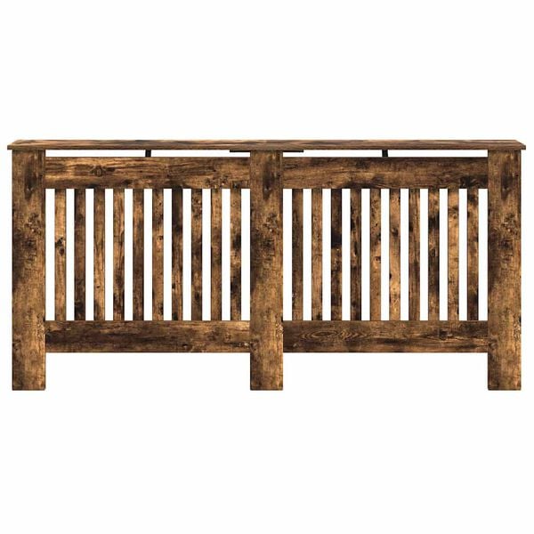 vidaXL Radiatora Vāks Dūmaka ozols 172 x 19 x 81,5 cm