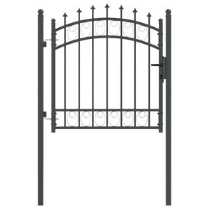 vidaXL Žoga vārti ar naglām EMMEN 104 x 97 cm Atslēdzams