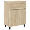 vidaXL Vannas istabas mēbele Sonomas ozols 60 x 35 x 80 cm