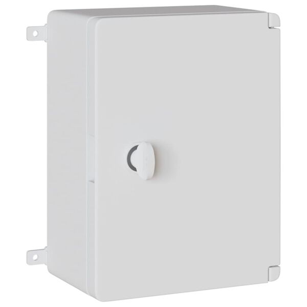 vidaXL Kontroles skapis Pelēka 28 x 13 x 28 cm ABS plastmasa