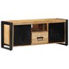 vidaXL TV skapis 100x30x40 cm Masīv Rough Wood Mango