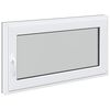vidaXL Pagraba logs RISOR 120 x 60 cm PVC un stikls Antracīta