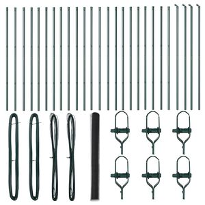 vidaXL Žoga āķis Pelēka