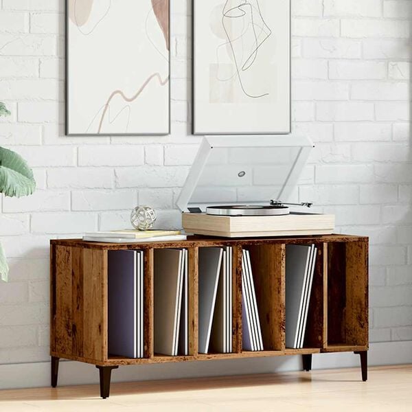 vidaXL skapītis, veca koka, 100x38x48 cm, inženierijas koks