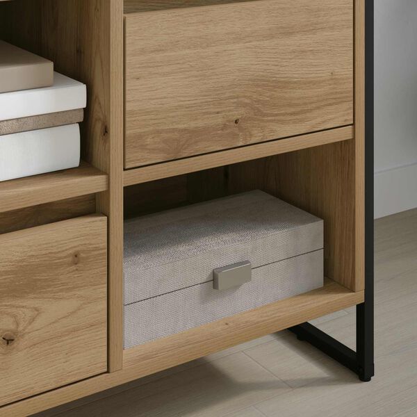 vidaXL Televizora skapī&scaron;a Mākslīgā ozola 100 x 36 x 49,5 cm