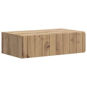 vidaXL Sienas montējamais sānu galds 59 x 34,5 x 17 cm