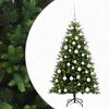 vidaXL Mākslīgā Ziemassvētku eglīte ar rotājumiem 120 cm 150 LED