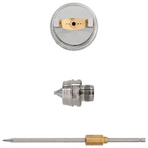 vidaXL HVLP smidzinā&scaron;anas pistole uzgalis 2,5 mm uzgalis Sudraba
