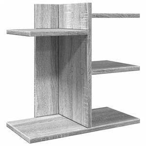 vidaXL rakstāmgalda organizators, pelēka ozola, 42x21,5x42 cm, koks
