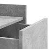 vidaXL naktsskapītis, betona pelēks, 45x50x65 cm, inženierijas koks