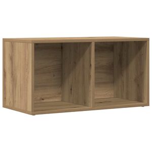 vidaXL LP uzglabā&scaron;anas kaste koka krāsa 69,5x34x36cm inženierijas koks