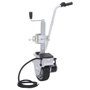Motorizēts piekabes pārvieto&scaron;anas ritenis, alumīnijs, 12 V, 350 W