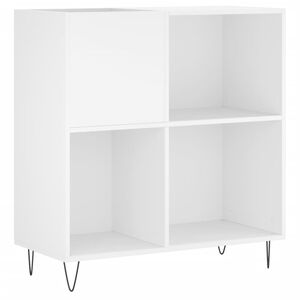 vidaXL skapītis, 84,5x38x89 cm, inženierijas koks, balts