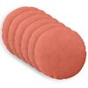 vidaXL Spilvenu pārvalks 6 pcs HEERLEN Sarkans oranžs &Oslash; 30 cm