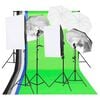 vidaXL fotostudijas apgaismojuma komplekts