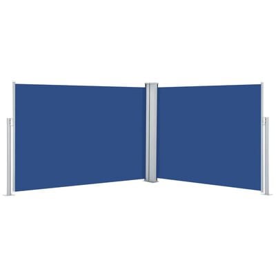 vidaXL izvelkams sānu aizslietnis, zils, 100x1000 cm
