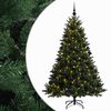 vidaXL Mākslīgā Ziemassvētku egle ar bumbiņu 240 cm 300 LED