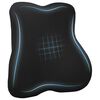 vidaXL Muguras spilvens Melns Atmiņas putas 40 x 40 x 11 cm