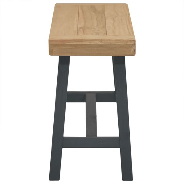 vidaXL sols, 110 cm, masīvs tīkkoks