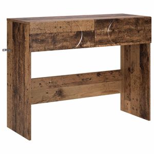 vidaXL Konsoles galds Vecs koks 96,5 x 38 x 75 cm Inženierijas koks