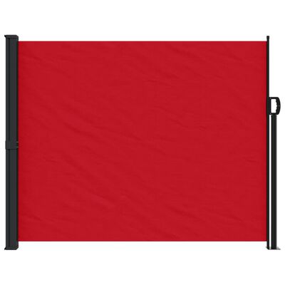 vidaXL izvelkama sānu markīze, 160x300 cm, sarkana