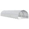 vidaXL Vistu kūts Sudraba 600 x 150 x 100 cm Cinkota tērauda