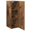 vidaXL TV skapis Old Wood 30,5x30x90 cm Engineered Wood