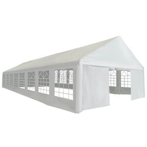 vidaXL svinību telts, 6x16 m, balts PE