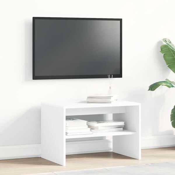 vidaXL TV skapis Balts 60x40x40 cm Engineered Wood