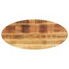 vidaXL galda virsma, 110x40x2,5 cm, ovāla, mango masīvkoks