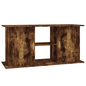 vidaXL akvārija statīvs, ozola krāsa, 121x41x58 cm, inženierijas koks