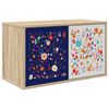 vidaXL Sienā montējams TV skapis MAINZ 69 x 33 x 40 cm Sonomas ozols