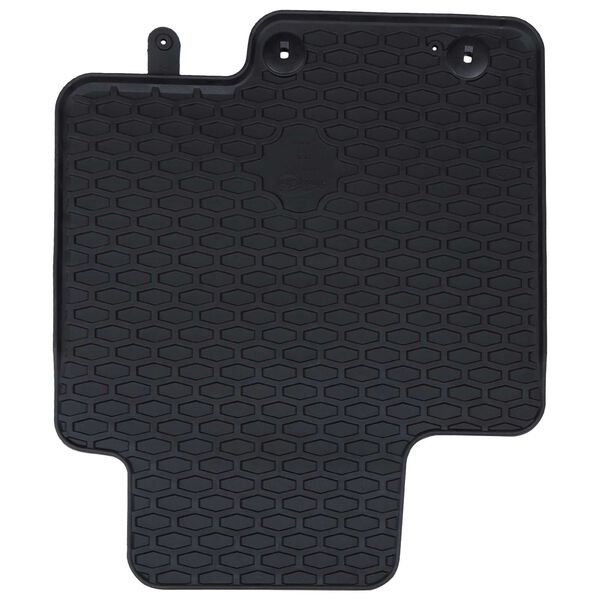 vidaXL Auto paklājs 4 pcs Melna piemērots Hyundai i20 , BAYON Gumija