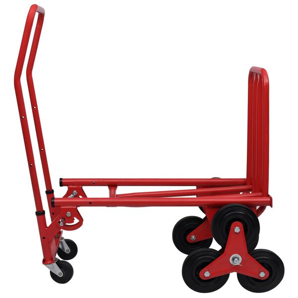 vidaXL kravu ratiņi kāpnēm, saliekami, 51x74x120 cm, 150 kg