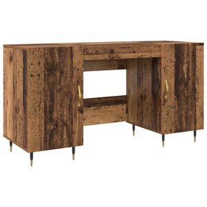 vidaXL Galds Vecs koks Inženierijas koks 140 x 50 x 75 cm