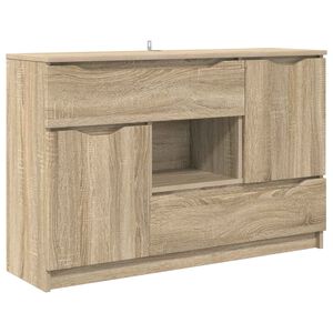 vidaXL Puse Sonoma ozols 100 x 30 x 65,6 Inženierijas koks